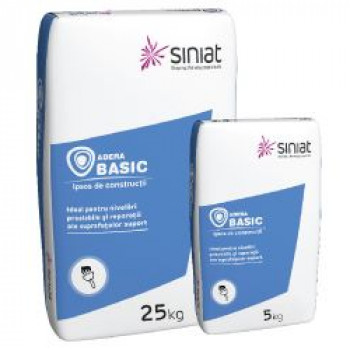 Adera Basic ipsos constructii 5kg 210saci/palet